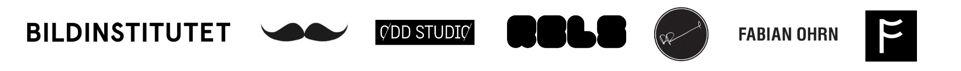 Partner studios: Bildinstitutet, RBLS, Fabian Öhrn, Folkstudion